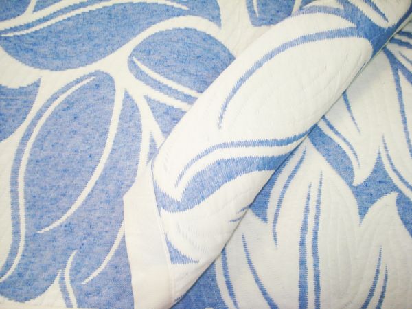 Blue & cream
